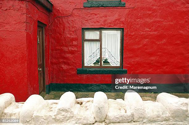 a window - tory island stock pictures, royalty-free photos & images