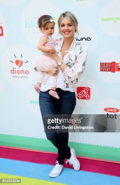 Television personality Ali Fedotowsky and Molly Manno attend the 6th Annual Celebrity Red CARpet Safety Awareness Event at Sony Studios Commissary on...