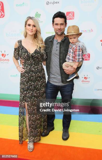 Nila Myers and actor Ben Hollingsworth attend the 6th Annual Celebrity Red CARpet Safety Awareness Event at Sony Studios Commissary on September 23,...
