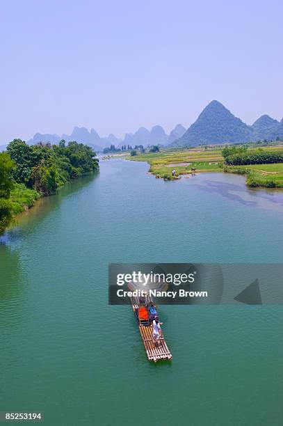 China Reed Raft Wooden Raft From Above Photos and Premium High Res Pictures - Getty Images
