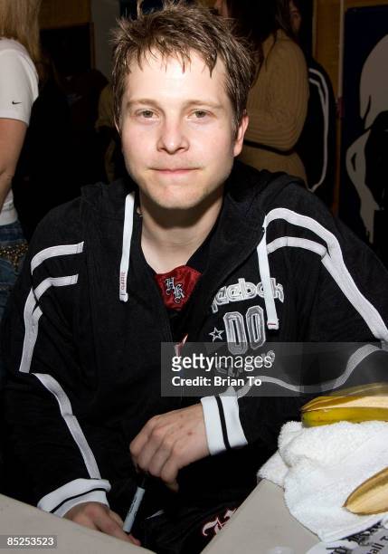 Actor Matt Czuchry attends The Hollywood Knights Celebrity Basketball Game at El Monte High School on March 4, 2009 in El Monte, California.