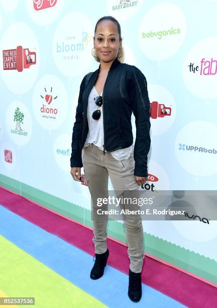 Essence Atkins at Step 2 Presents 6th Annual Celebrity Red CARpet Safety Awareness Event on September 23, 2017 in Culver City, California.