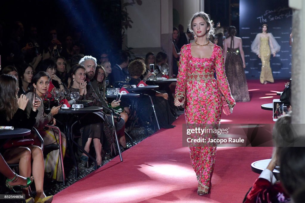 Dolce & Gabbana Secret Show At Bar Martini - Runway - Milan Fashion Week SS 2018