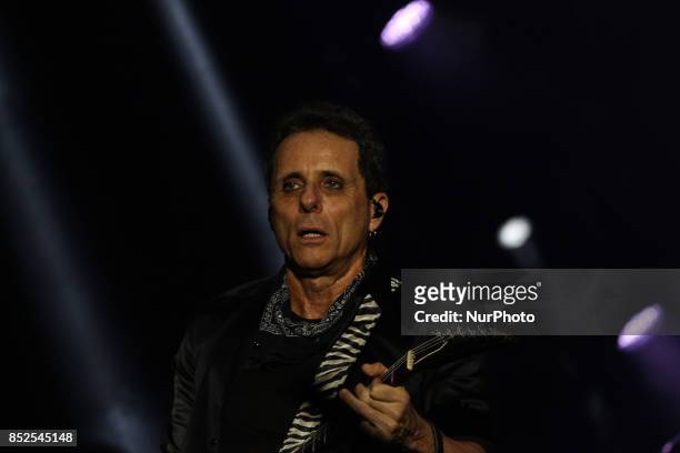 Show of the band Titãs, one of the most important Brazilian rock bands, founded in 1982 during last day of Rock in Rio, on September 23, 2017 in Rio...