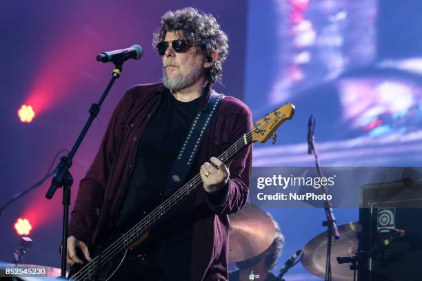 Show of the band Titãs, one of the most important Brazilian rock bands, founded in 1982 during last day of Rock in Rio, on September 23, 2017 in Rio...