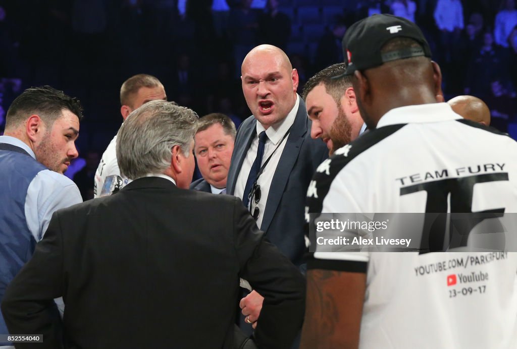 Boxing at Manchester Arena