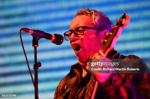 Mike Watt of Il Sogno Del Marinaio performs on stage during the Liverpool International Festival of Psychedelia on September 23, 2017 in Liverpool,...