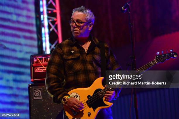 Mike Watt of Il Sogno Del Marinaio performs on stage during the Liverpool International Festival of Psychedelia on September 23, 2017 in Liverpool,...