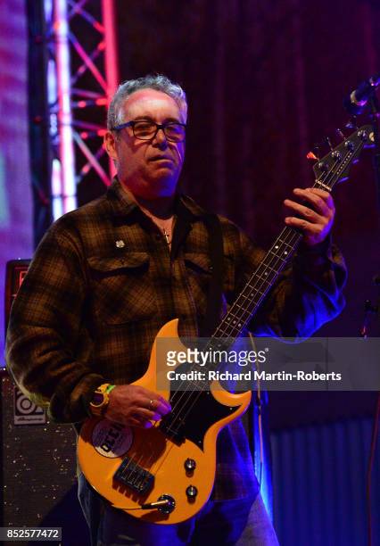 Mike Watt of Il Sogno Del Marinaio performs on stage during the Liverpool International Festival of Psychedelia on September 23, 2017 in Liverpool,...