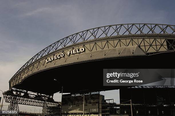 Safeco Field's metal retractable roof, covering the home of the Seattle Mariners American League Baseball team, is seen in this 2009 Seattle,...