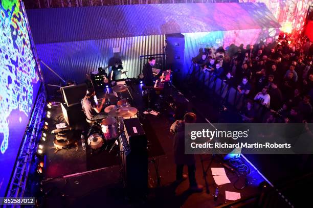 Baltic Fleet perform on stage during the Liverpool International Festival of Psychedelia on September 23, 2017 in Liverpool, England.