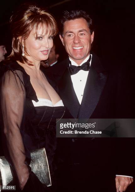 Beverly Hills, CA. Raquel Welch with her fiance, Richard Palmer at the 49th Annual Eddie Awards.
