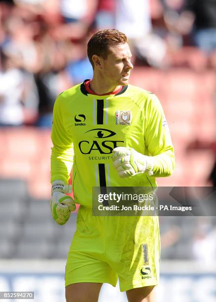 Goalkeeper David Martin, Milton Keynes Dons.