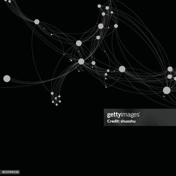 molecule structure pattern background - molecule stock illustrations