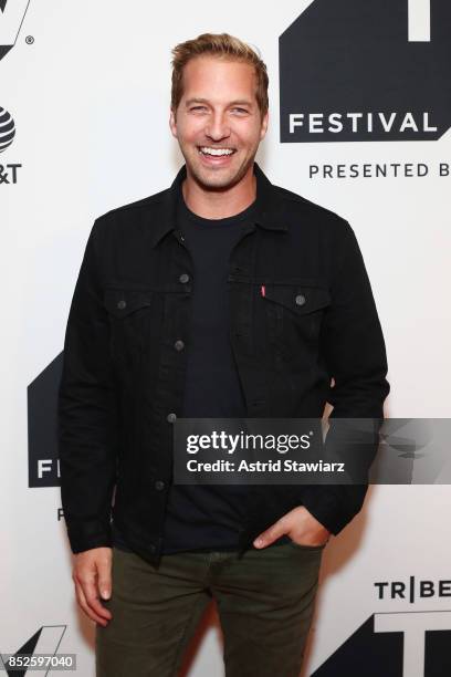 Ryan Hansen attends the Tribeca TV Festival series premiere of Ryan Hansen Solves Crimes on Television at Cinepolis Chelsea on September 23, 2017 in...