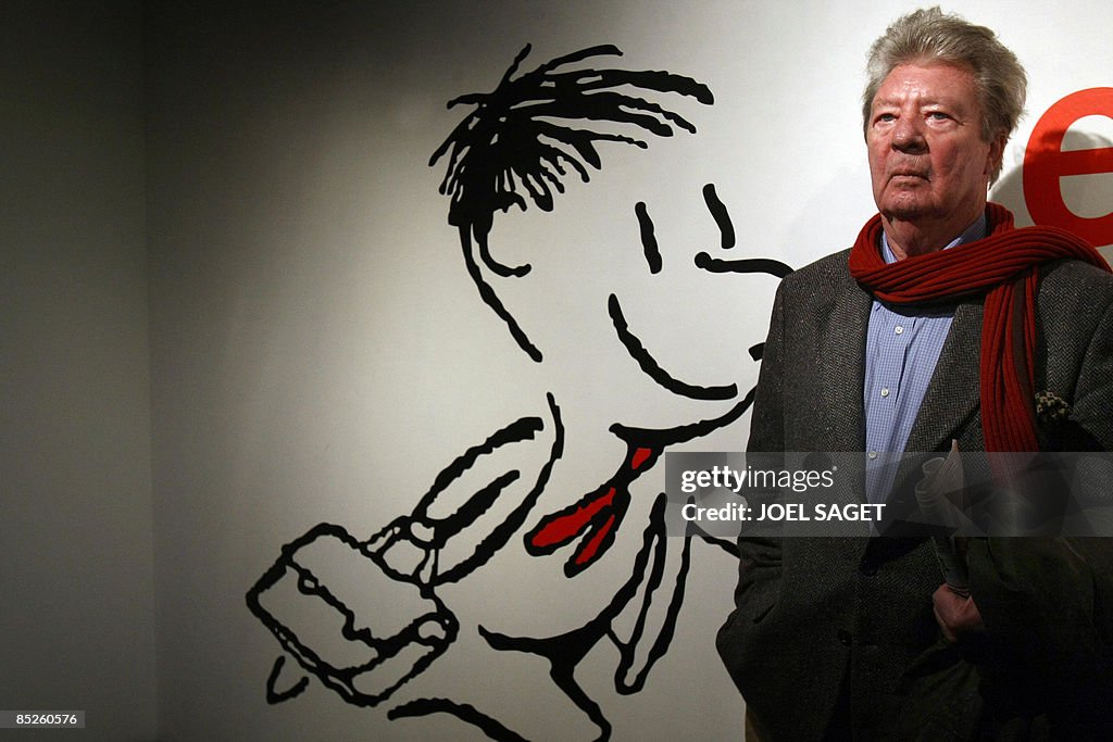 French cartoonist of the comic book char