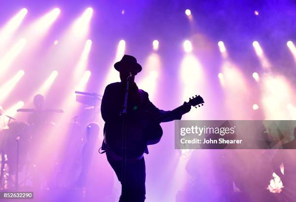 Musician Justin Timberlake performs at the 2017 Pilgrimage Music & Cultural Festival on September 23, 2017 in Franklin, Tennessee.