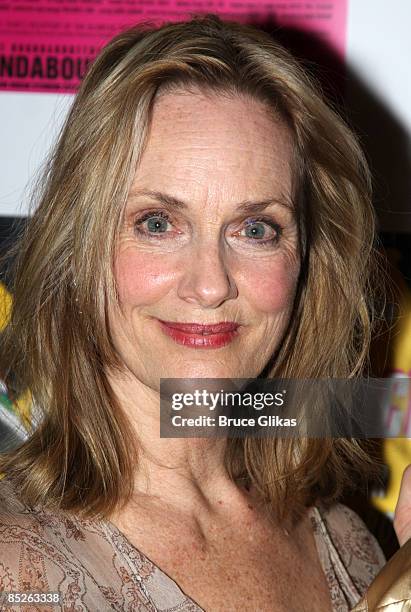 Lisa Emery poses at the opening night "Distracted" at the Roundabout Theatre Company's Laura Pels Theatre on March 4, 2009 in New York City.