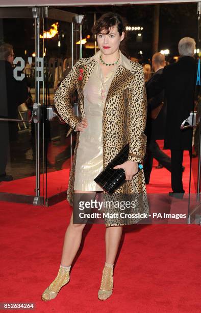 Jasmine Guinness arriving for the World Premiere of The Hunger Games : Catching Fire, at the Odeon Leicester Square, London.