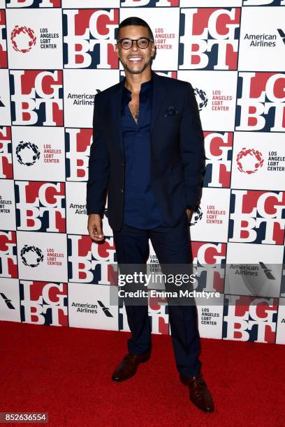 Actor Wilson Cruz attends Los Angeles LGBT Center's 48th Anniversary Gala Vanguard Awards at The Beverly Hilton Hotel on September 23, 2017 in...