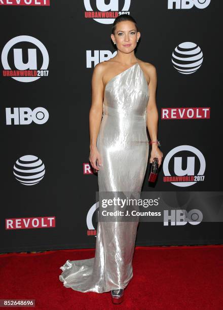 Actress Kate Hudson attends the 21st Annual Urbanworld Film Festival at AMC Empire 25 theater on September 23, 2017 in New York City.