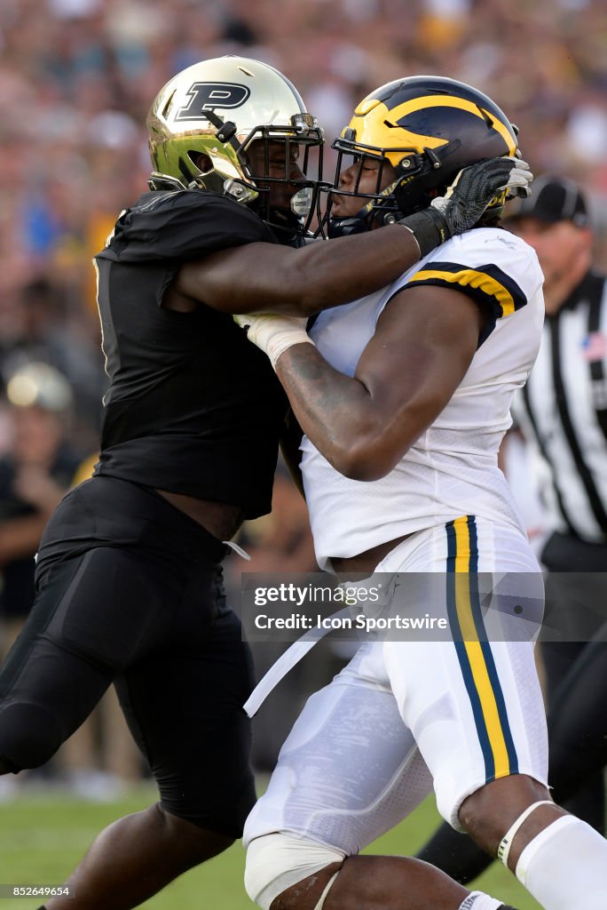 COLLEGE FOOTBALL: SEP 23 Michigan at Purdue