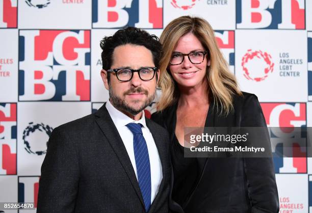 Director/Producer J.J. Abrams and Katie McGrath attend Los Angeles LGBT Center's 48th Anniversary Gala Vanguard Awards at The Beverly Hilton Hotel on...