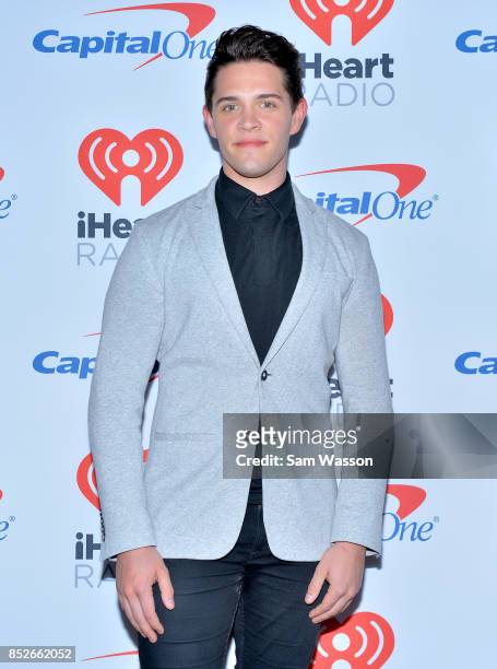 Casey Cott attends the 2017 iHeartRadio Music Festival at T-Mobile Arena on September 23, 2017 in Las Vegas, Nevada.