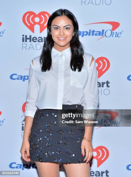 Camila Mendes attends the 2017 iHeartRadio Music Festival at T-Mobile Arena on September 23, 2017 in Las Vegas, Nevada.