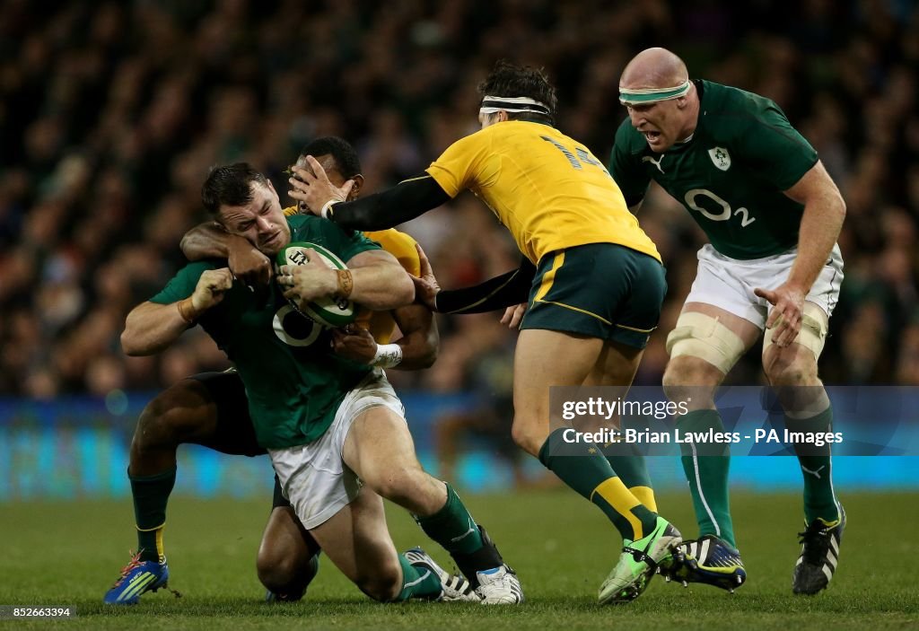 Rugby Union - Guinness Series 2013 - Ireland v Australia - Aviva Stadium