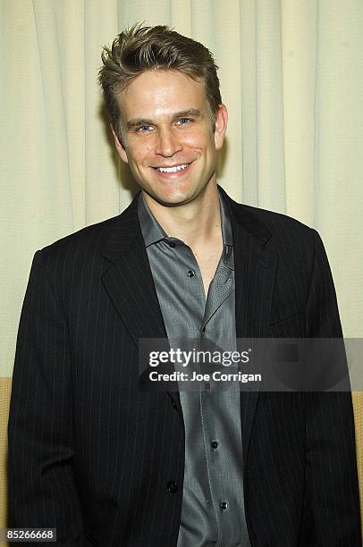 Actor John Brotherton attends the 24th annual Starlight Children's Foundation gala at the Marriott Marquis Hotel on March 5, 2009 in New York City.