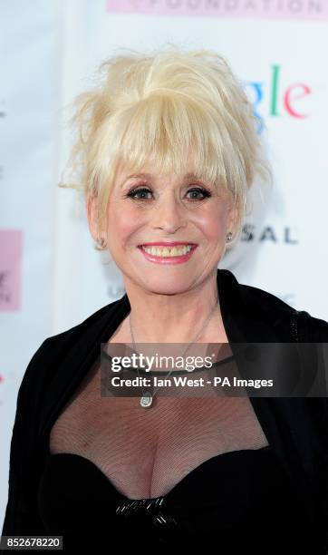 Barbara Windsor attending the Amy Winehouse Foundation Ball at the Dorchester Hotel in London.