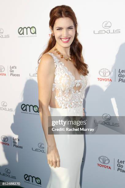 Breann Johnson at the Environmental Media Association's 27th Annual EMA Awards at Barkar Hangar on September 23, 2017 in Santa Monica, California.