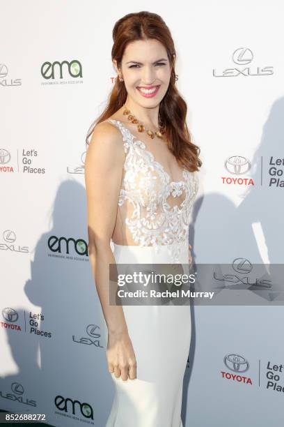 Breann Johnson at the Environmental Media Association's 27th Annual EMA Awards at Barkar Hangar on September 23, 2017 in Santa Monica, California.