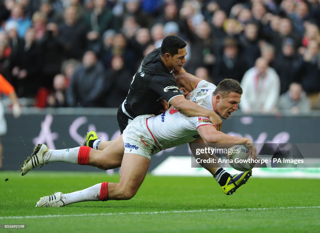 Rugby League - World Cup 2013 - Semi Final - England v New Zealand - Wembley Stadium