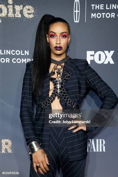 AzMarie Livingston attends "Empire" & "Star" celebrate FOX's New Wednesday Night at One World Observatory on September 23, 2017 in New York City.