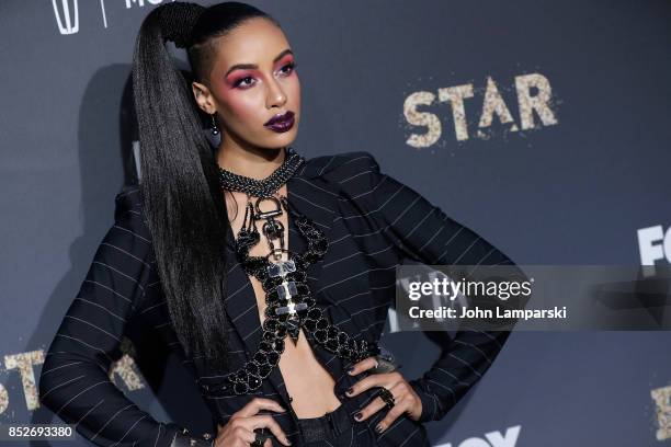 AzMarie Livingston attends "Empire" & "Star" celebrate FOX's New Wednesday Night at One World Observatory on September 23, 2017 in New York City.