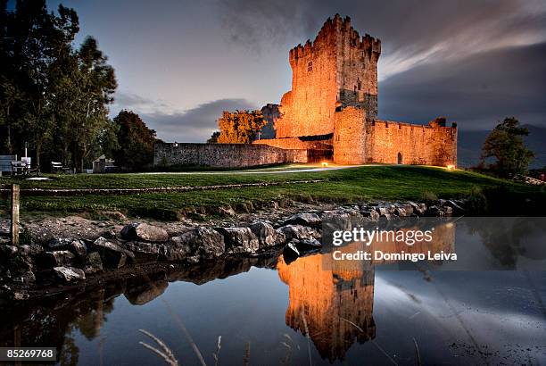 ross castle - killarney lake stock pictures, royalty-free photos & images