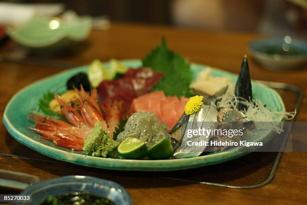 sashimi - shizuoka prefecture stock pictures, royalty-free photos & images