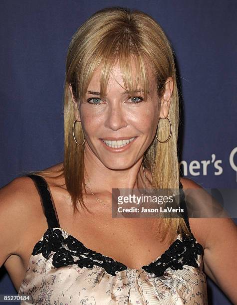 Comedian Chelsea Handler attends the Alzheimer's Association's 17th annual "A Night at Sardi's" fundraiser at the Beverly Hilton Hotel on March 4,...