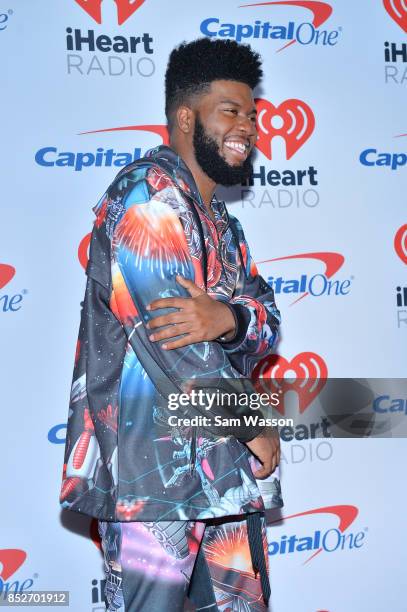 Khalid attends the 2017 iHeartRadio Music Festival at T-Mobile Arena on September 23, 2017 in Las Vegas, Nevada.