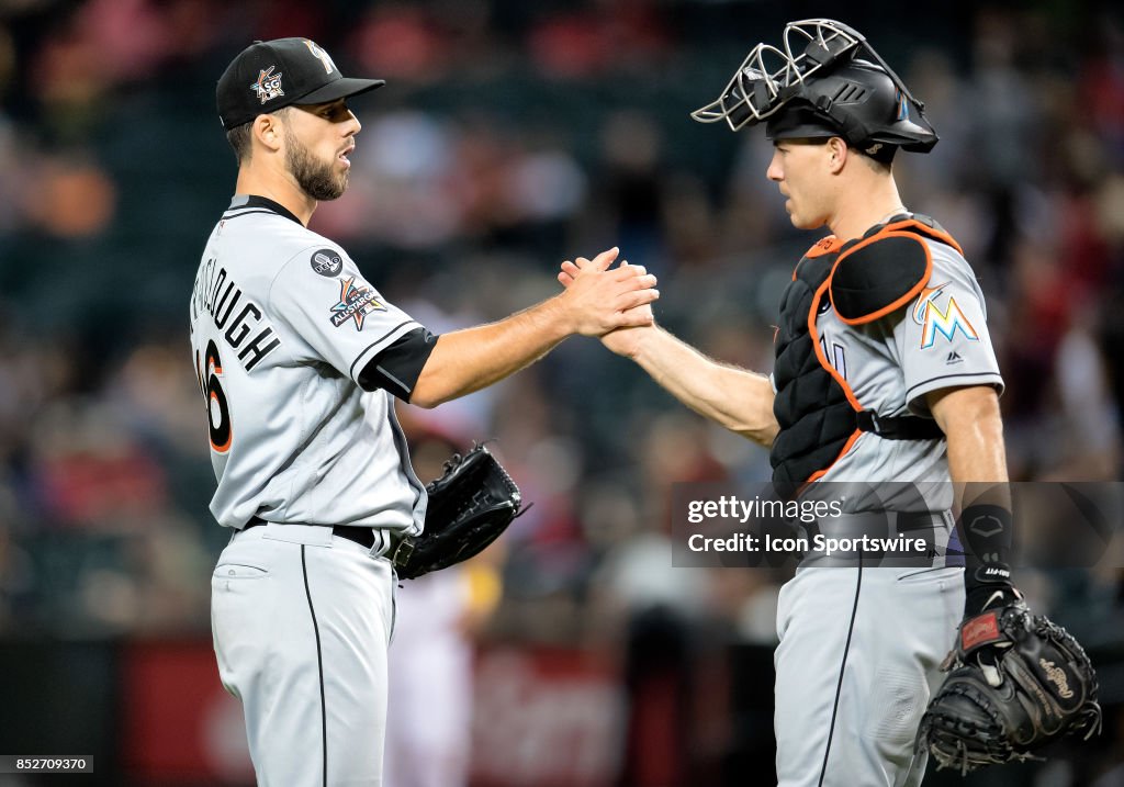 MLB: SEP 23 Marlins at Diamondbacks