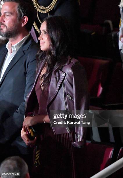 Meghan Markle attends the Opening Ceremony of the Invictus Games Toronto 2017 at the Air Canada Arena on September 23, 2017 in Toronto, Canada. The...