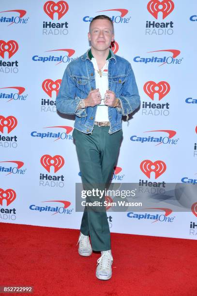 Macklemore attends the 2017 iHeartRadio Music Festival at T-Mobile Arena on September 23, 2017 in Las Vegas, Nevada.