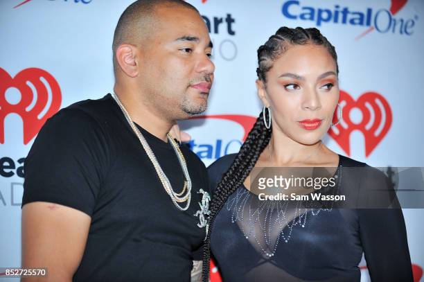 Envy and Gia Casey attend the 2017 iHeartRadio Music Festival at T-Mobile Arena on September 23, 2017 in Las Vegas, Nevada.