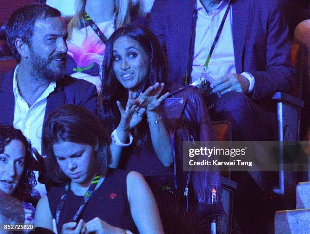 Meghan Markle attends the Opening Ceremony of the Invictus Games Toronto 2017 at the Air Canada Arena on September 23, 2017 in Toronto, Canada. The...