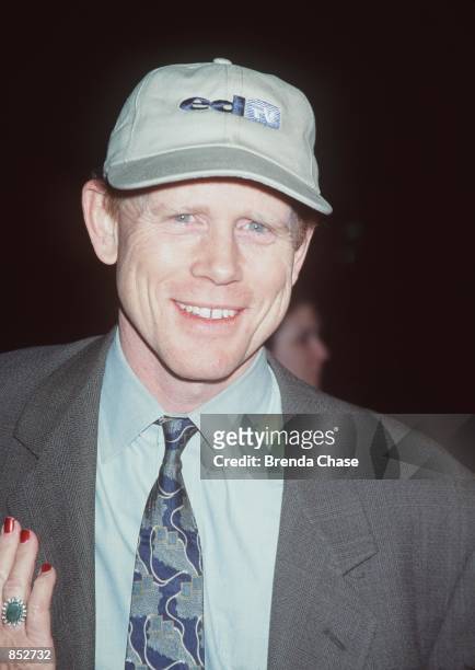 Universal City, CA. Director, Ron Howard at the premiere of his new movie, "EDtv."