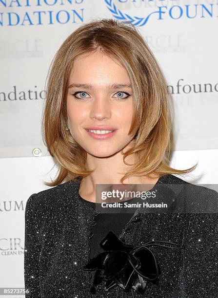 Model Natalia Vodianova arrives at the Fortune Forum Summit at the Dorchester Hotel on March 3, 2009 in London, England.