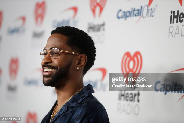 Big Sean attends the 2017 iHeartRadio Music Festival at T-Mobile Arena on September 23, 2017 in Las Vegas, Nevada.