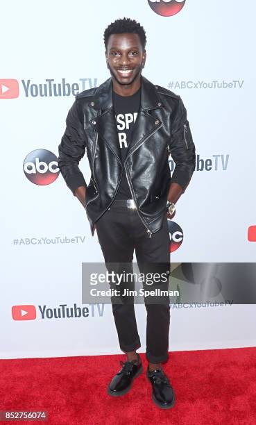 Actor Bernard David Jones attends the ABC Tuesday Night Block Party event at Crosby Street Hotel on September 23, 2017 in New York City.